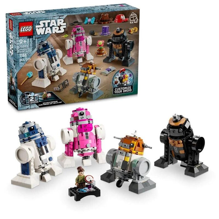 Lego Star Wars 75392 Kit De Construcción De Droides Creativos
