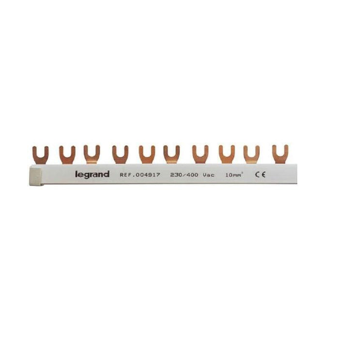 Legrand 004917 Gabelkammschiene 3-Polos 12te 10qmm