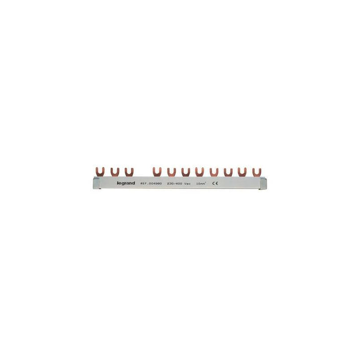 Legrand 004980 Gabelkammschiene 3-Polos 12te 10qmm