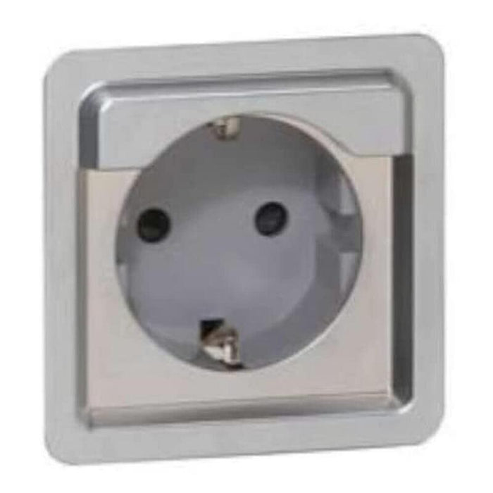 Legrand 077836 Toma De Corriente (Sk) Protección Contra Contacto Soliroc Ip20 Ik10 Gris