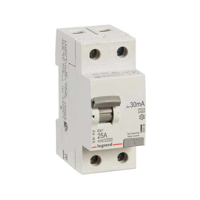 Legrand 402036 Rx3 Fi-Interruptor 25a 2-Polos 30ma Tipo A 230vac 2te