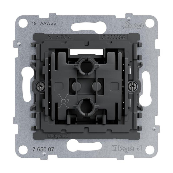 Legrand 765007 Seano Inserto Conmutador De Cruce 10ax Sk
