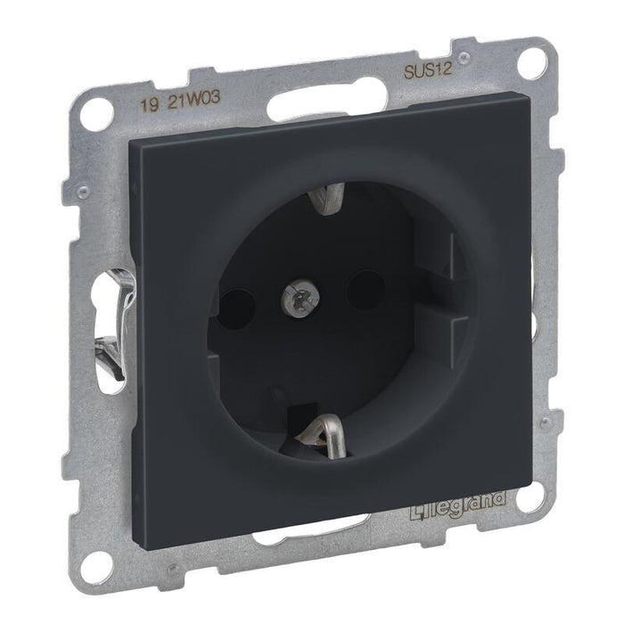 Legrand 765420 Seano Schutzkontakt-Steckdose Steckklemmen