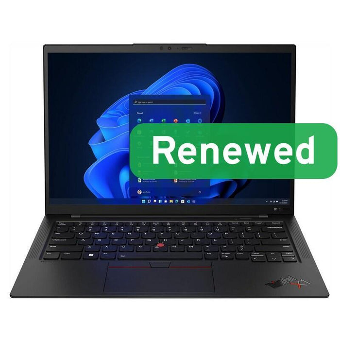 Lenovo  Renew Grade A  Thinkpad X1 Carbon Gen 9  14.0" Full Hd Ips Display  Intel Core I5-1145g7  16 Gb  256 Gb Ssd  Intel Iris Xe Gr