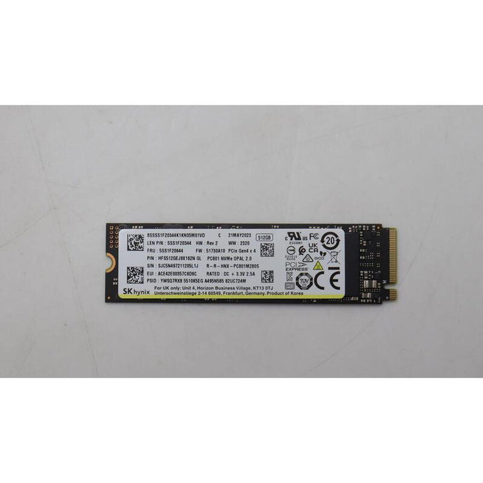 Lenovo Ssd 512gb M.2.2280 Pcie 4x4