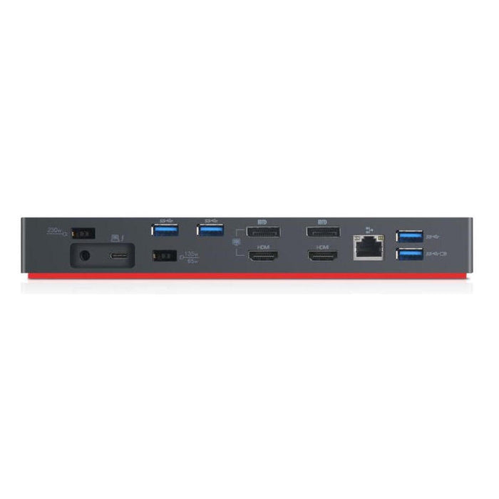 Lenovo Thinkpad Thunderbolt 3 Dock 135w Includes Power Cable. For Uk,Eu,Us.