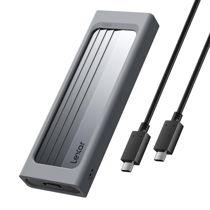 Lexar M.2 Nvme Ssd Gehäuse Usb-C Adapter Nvme Enclosure 10gbps Usb 3.2 Gen 2 Für Pcie Nvme M Key/M+B