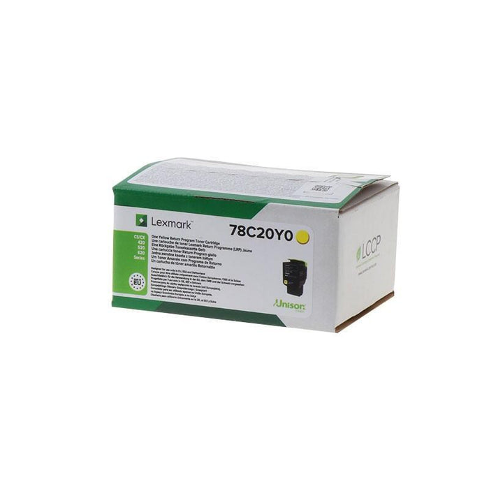 Lexmark Toner Amarillo 78c20y0 Para Cs421dn/Cs521dn/ Cs622de/Cx421adn/Cx522ade/ Cx622ade/Cx625ade/Cx625adhe