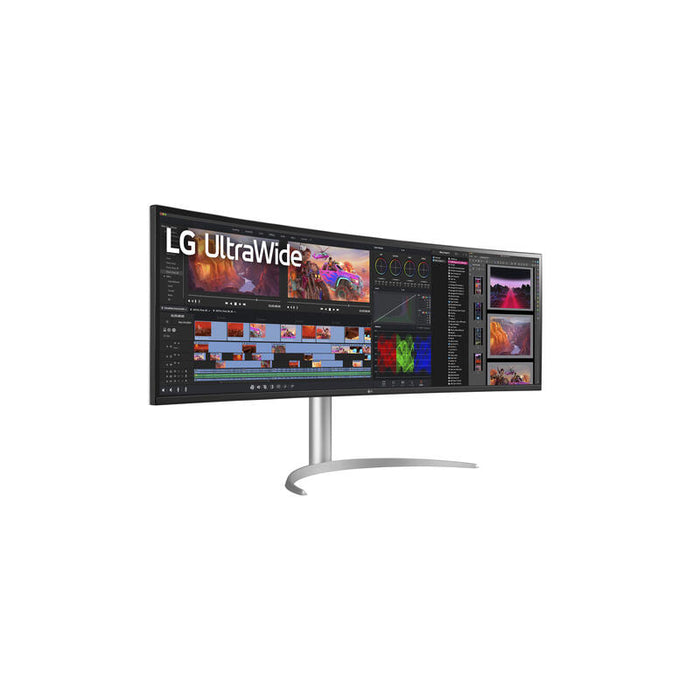 Lg 49wq95c-W Led Display 124,5 Cm (49") 5120 X 1440 Pixeles Ultrawide Dual Quad Hd Plata