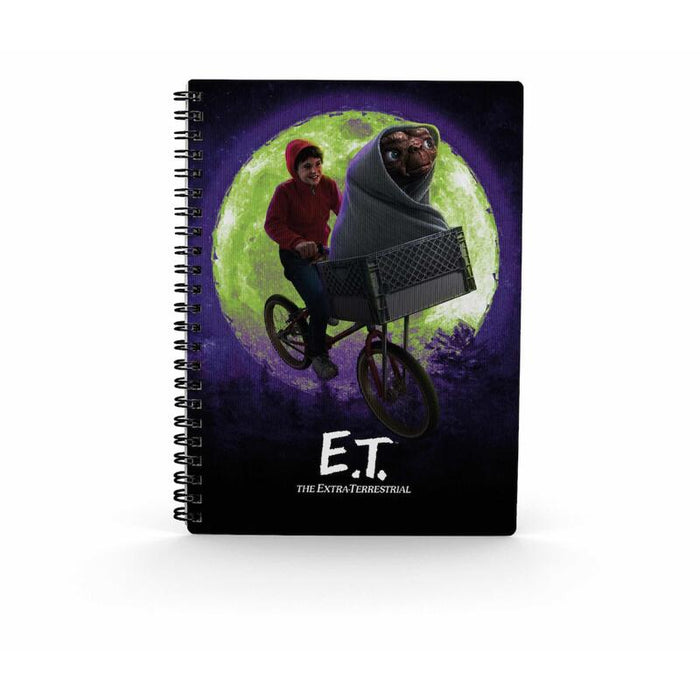 Libreta Efecto 3d Bici Elliot E.T.
