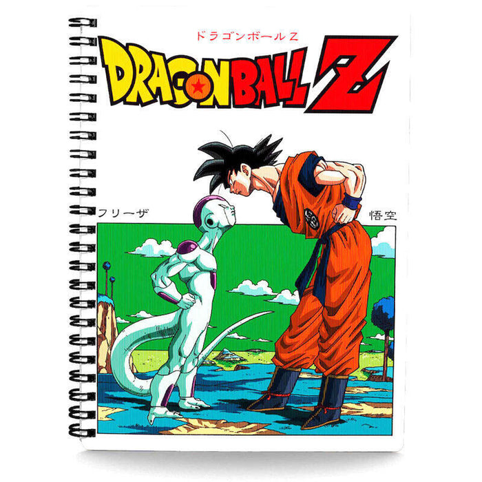 Libreta Efecto 3d Frieza Vs Goku Dragon Ball Z