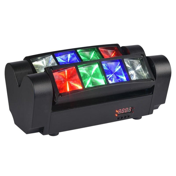 Light4me Spider Mkii Turbo - Efekt Led 8x3w Rgbw