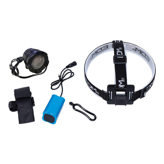 Linterna De Bicicleta / Frontal Led 180lm Edm