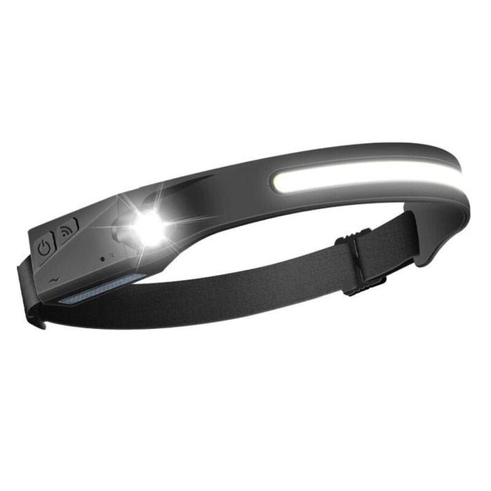 Linterna Frontal Led Denver Ssh-50 Con Batería Y Sensor