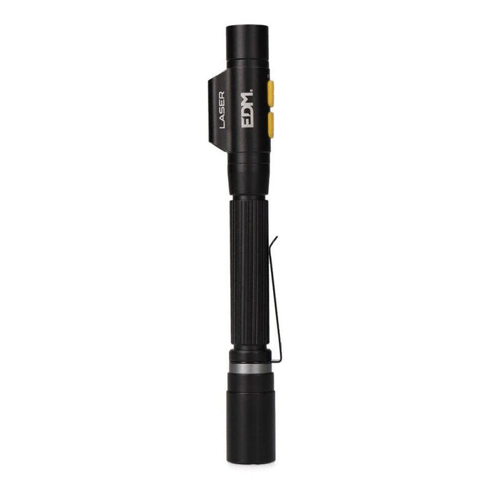 Linterna Led/Puntero Laserstrike, Tipo Pluma, Recargable, 250 Lm