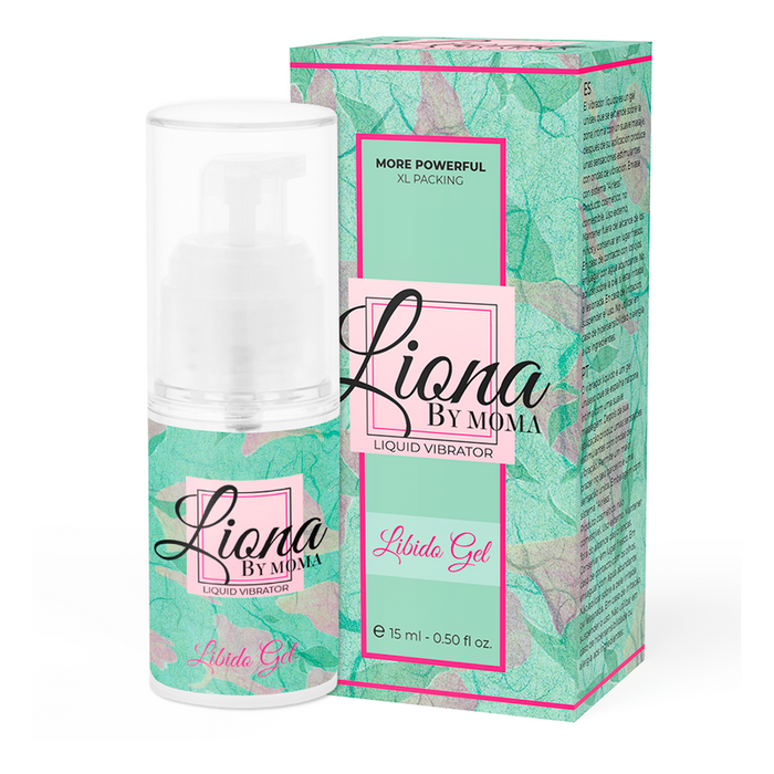 Liona By Moma - Vibrador Liquido Libido Gel 15 Ml