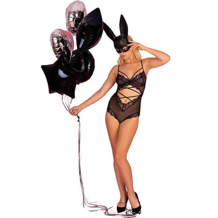 Livco Corsetti Fashion - Kylssiam Lc 90613 Body Negro S/M