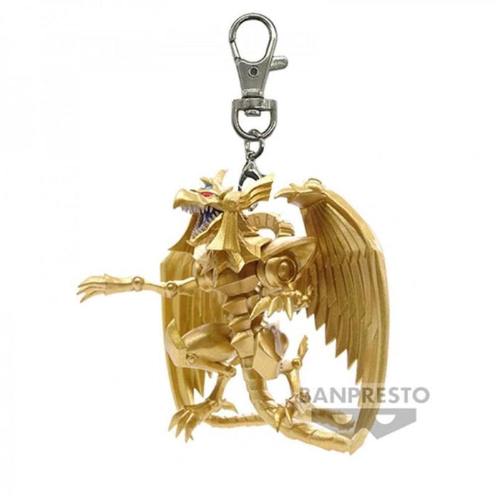 Llavero Banpresto Yu Gi Oh! Duel Monsters Dragon Alado De Ra 6cm