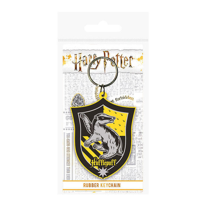 Llavero Rubber Hufflepuff Harry Potter