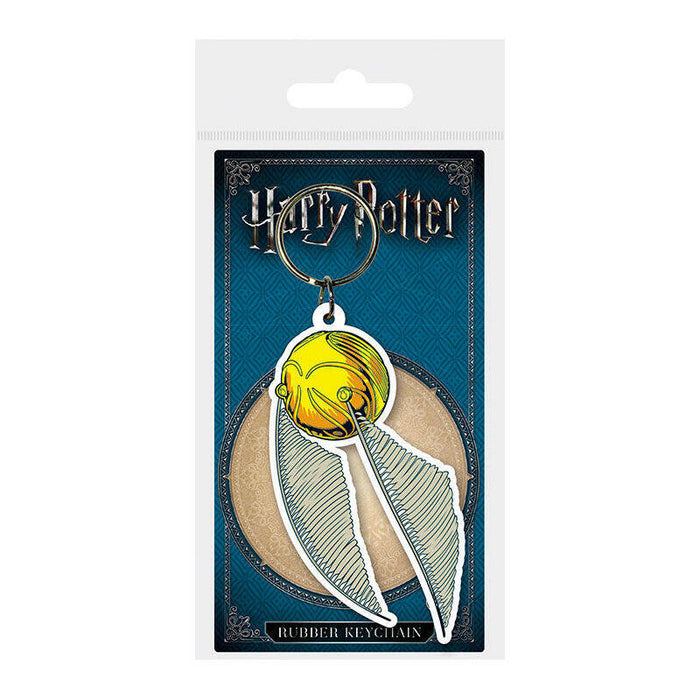 Llavero Rubber Snitch Dorada Harry Potter
