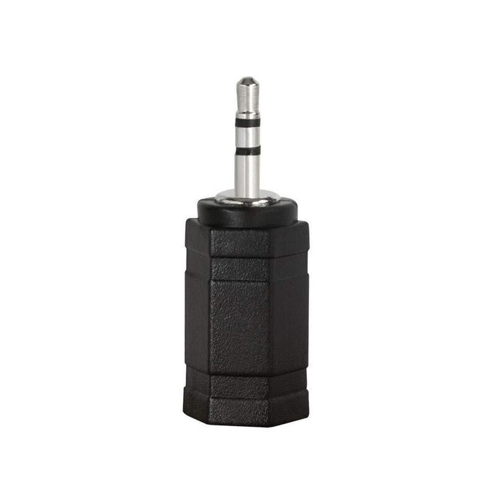 Logilink Audio Adapter, 2.5 Mm 3-Pin M To 3.5 Mm 3-Pin F, Negro