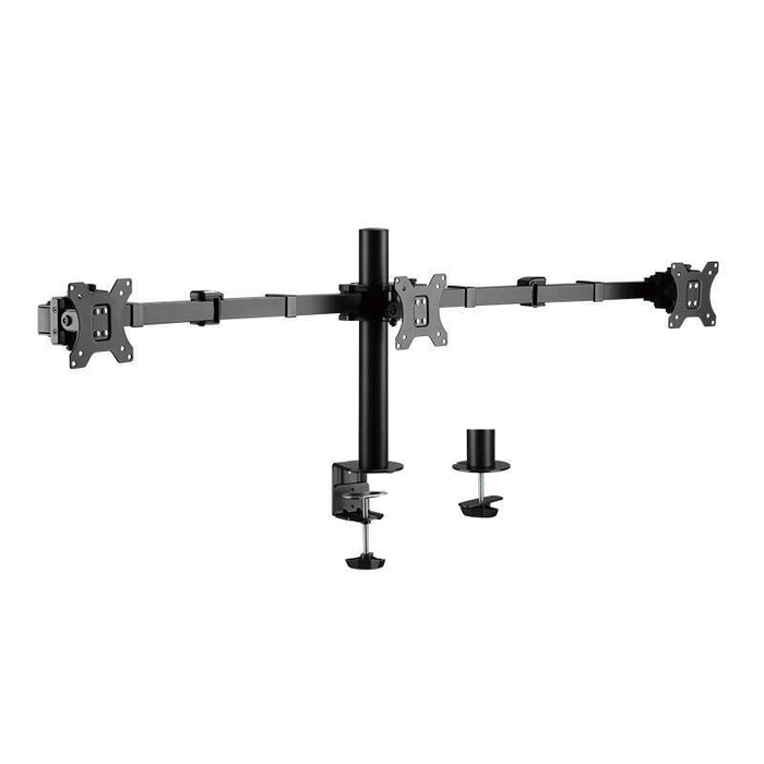 Logilink Bp0107 Triple Monitor Mount 17-27" Arm Length Adjustable