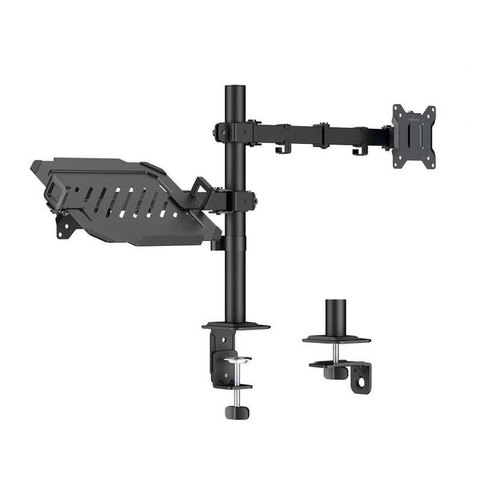 Logilink Bp0220 Dual Mount 17-32" Monitors 10 Kg Max. And 12-17 " Notebooks Or Tablets 9kg Max.