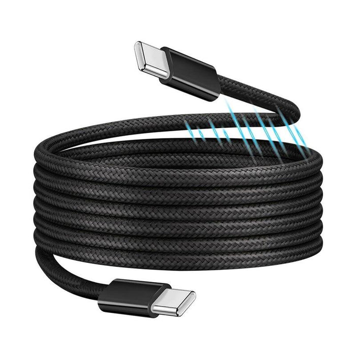 Logilink Cu0231 Usb 2.0 Tipo C Cable M To M Magnetic 100w Nylon Negro 1m