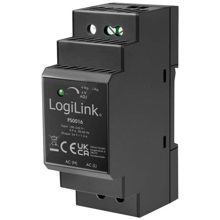 Logilink Din Rail Power Supply 36 W 24 V