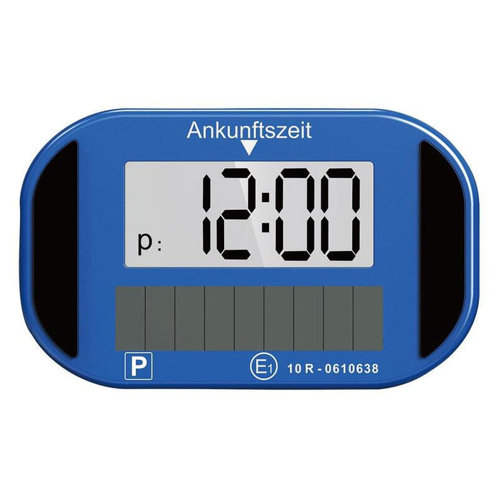 Logilink Electronic Parking Disc, With Solar Panel, Kba Certified, Negro
