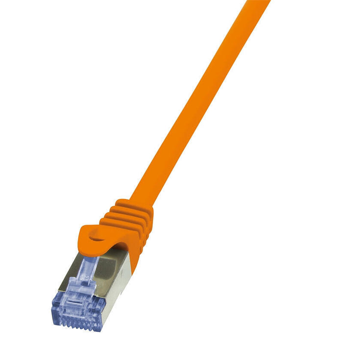 Logilink Patchkabel Cat6a  S/Ftp Awg26 Pimf  1,00m Orange