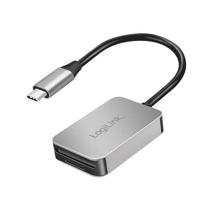 Logilink Usb 3.0 Cardreader, Usb-C, Sd Microsd, Aluminum