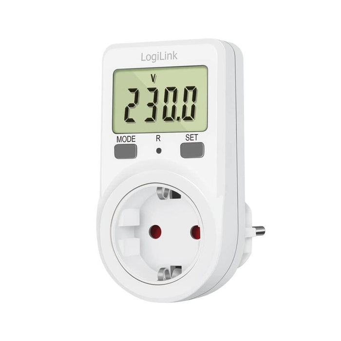 Logilink Zub Energy Cost Meter White
