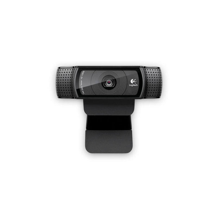 Logitech Webcam C920 1080p,720p, H.264, 15 Mp, Usb 2.0, Negro