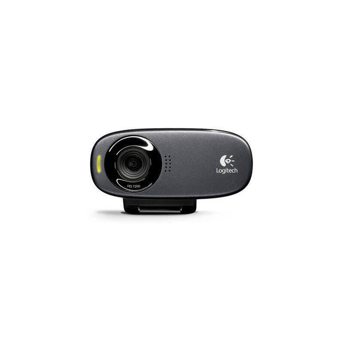 Logitech Webcam Hd C310 Reacondicionada Usb 5mp 1280 X 720pixeles Usb Negro,Microfono