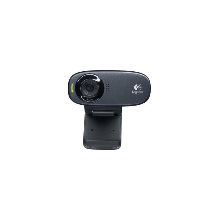 Logitech Webcam Hd C310 Reacondicionada Usb 5mp 1280 X 720pixeles Usb Negro,Microfono