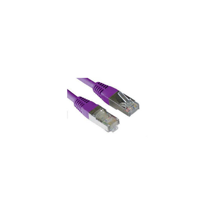 Logon Sstp Cat5e Cable De Red Violeta 0,15 M