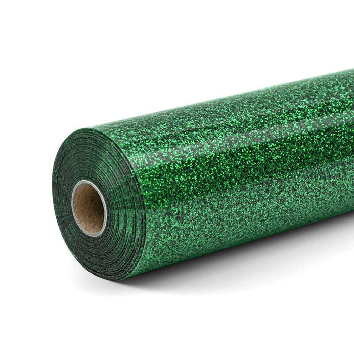 Loklik Vinilo Para Plotter Purpurina - Verde - 30,5 X 90 Cm