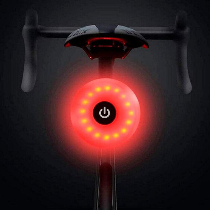 Luz Trasera Led Recargable Para Bicicleta