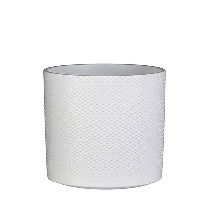 Maceta Cerámica Era Color Blanco Ø23x21,5cm
