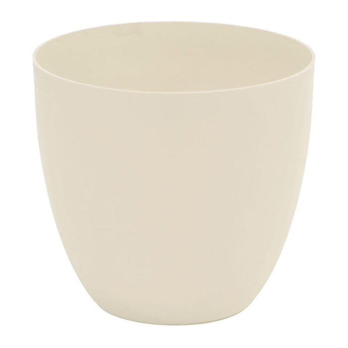 Maceta Inyección Cuenco Ø38cm Color Ecru