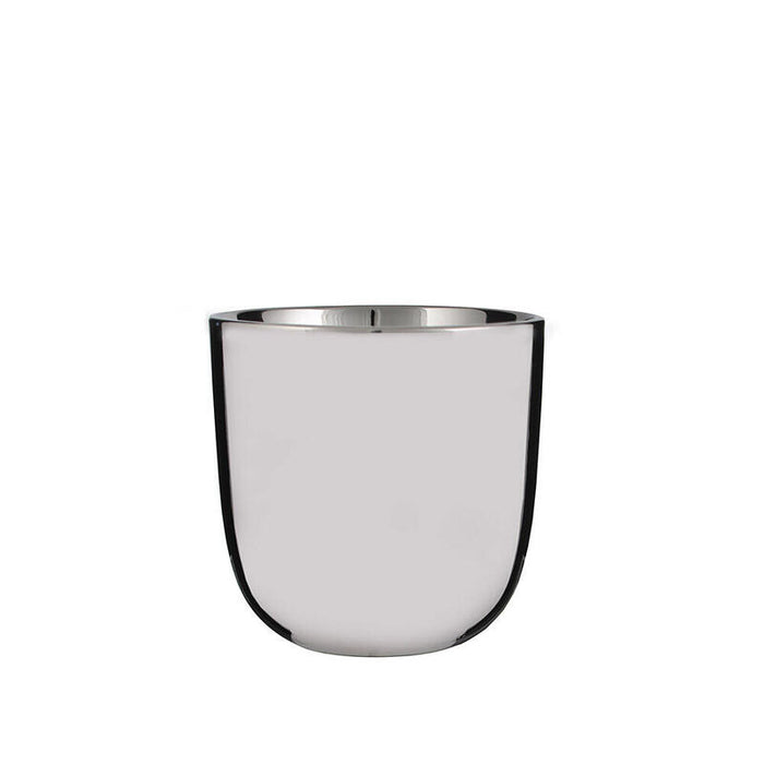 Macetero Chaz Redondo Plata Ø15,5x15cm