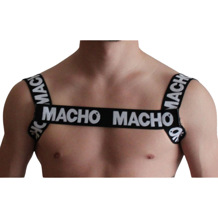 Macho - Arnes Doble Negro