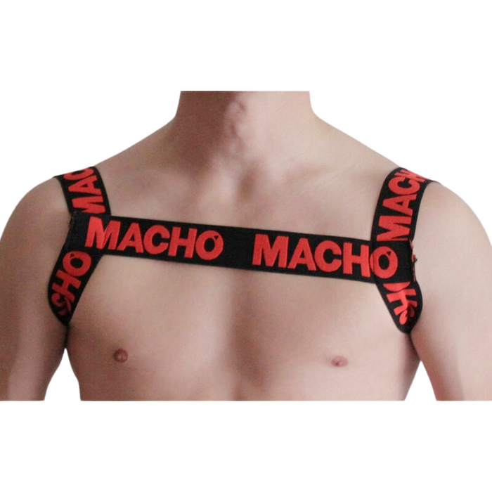 Macho - Arnes Doble Rojo