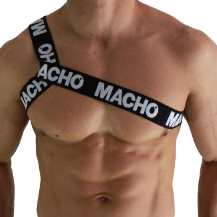 Macho - Arnes Romano Blanco S/M
