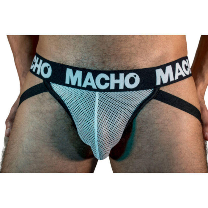 Macho - Mx26x1 Jock Rejilla Blanco M