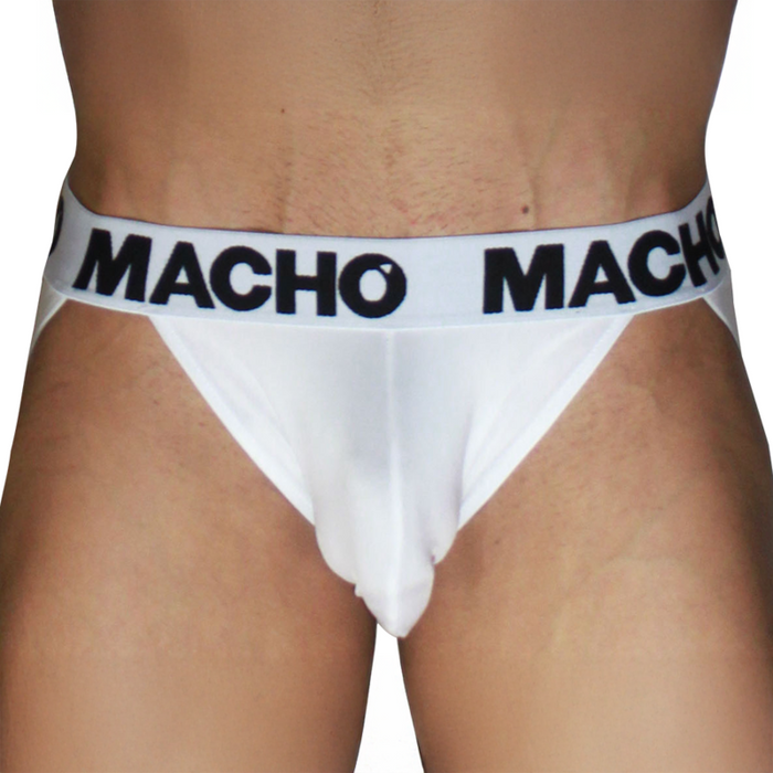 Macho - Mx29bl Jock Blanco + Blanco Xl