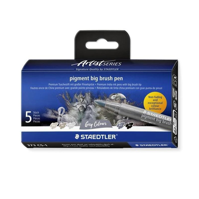 Maedtler Pigment Big Brush Pen Gris 5m