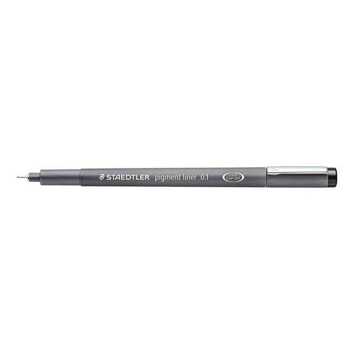 Maedtler Pigment Liner 0,1mm Negro 10 Mück