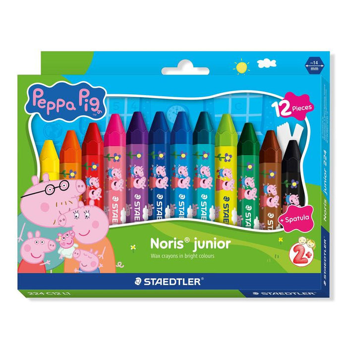Maedtler Wachsmalkreide Nj Peppa 12m Etui